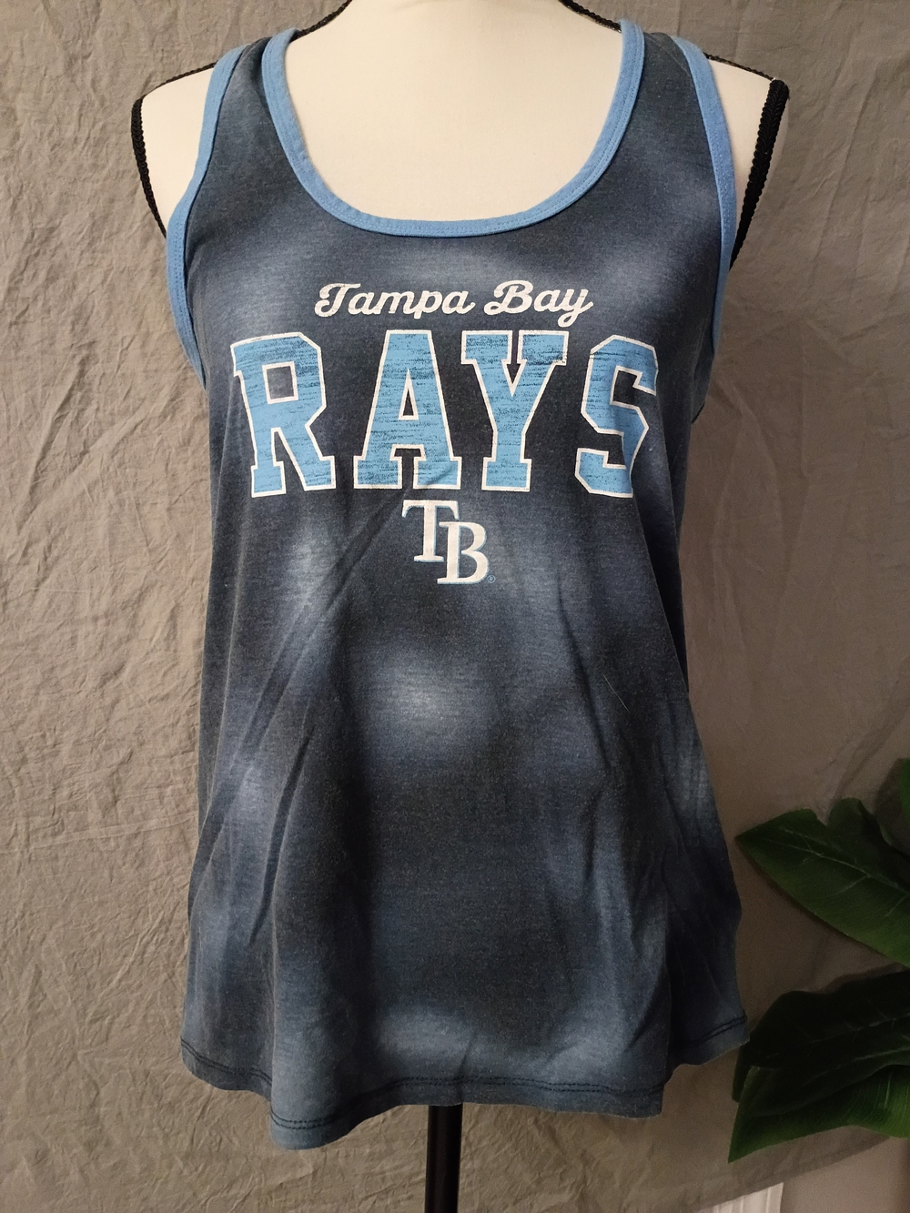 Tampa Bay Rays Women's Navy Blue Tank Top